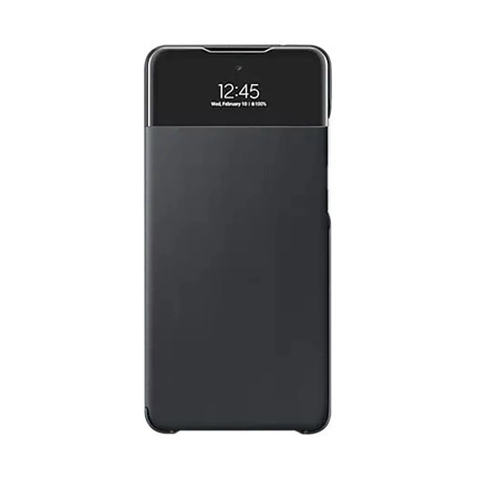 SAMSUNG Galaxy A72 S View Wallet Cover fekete