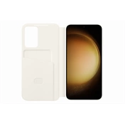 SAMSUNG Galaxy S23+ Smart View Wallet tok - krém