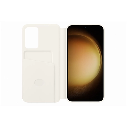 SAMSUNG Galaxy S23+ Smart View Wallet tok - krém