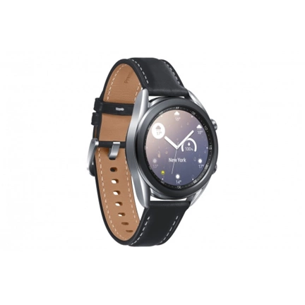 SAMSUNG Galaxy Watch3 eSIM 45mm rozsdamentes acél - misztikus ezüst