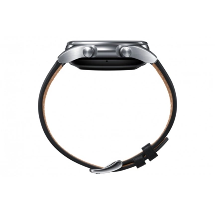SAMSUNG Galaxy Watch3 eSIM 45mm rozsdamentes acél - misztikus ezüst