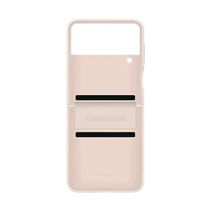 SAMSUNG Galaxy Z Flip4 kihajtható bőrtok rózsaszín
