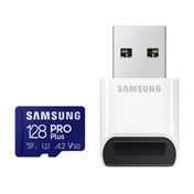 SAMSUNG PRO Plus 2021 microSDXC 160/120MB/s 128GB + kártyaolvasó