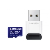 SAMSUNG PRO Plus 2021 microSDXC 160/120MB/s 256GB + kártyaolvasó