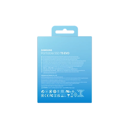 SAMSUNG Portable SSD T5 EVO 4TB USB 3.2 Gen 1 black