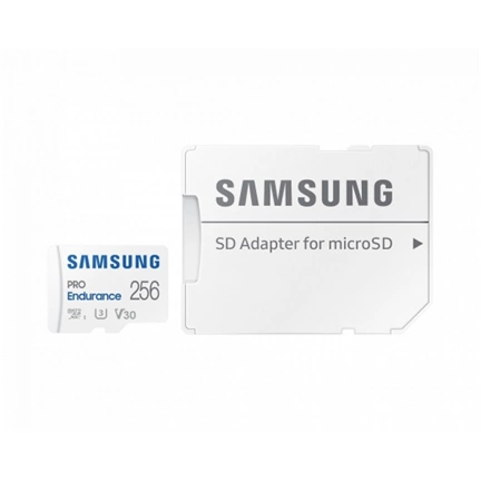 SAMSUNG Pro Endurance microSDXC UHS-I U3 V30 256GB + adapter