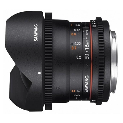 SAMYANG 12mm T3.1 VDSLR ED AS NCS Fish-eye (Sony E) SAMYANG 12mm T3.1 VDSLR ED AS NCS Fish-eye (Sony E)