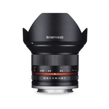 SAMYANG 12mm f/2.0 NCS CS (Micro 4/3) fekete