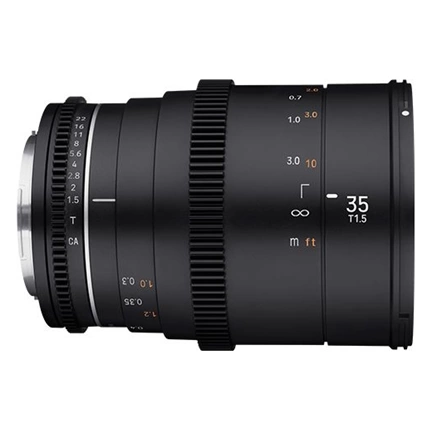 SAMYANG 35mm T1.5 VDSLR MK2 (MFT)