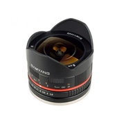 SAMYANG 8mm f/2.8 Fish-eye II (Canon M) Fekete