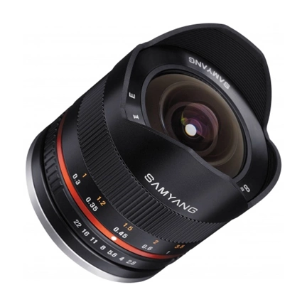 SAMYANG 8mm f/2.8 Fish-eye II (Fuji X) Fekete