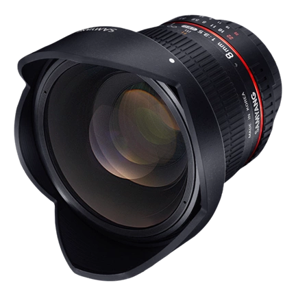 SAMYANG 8mm f/3.5 UMC Fish-eye CS II (Nikon AE)