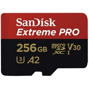 SANDISK Extreme Plus microSDXC 200/90MB/s A2 C10 V30 UHS-I U3 128GB + adapter