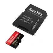 SANDISK Extreme Plus microSDXC 200/90MB/s A2 C10 V30 UHS-I U3 64GB + adapter