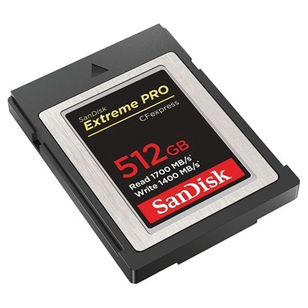 SANDISK Extreme Pro CFEXPRESS 512 GB Type B 1700/1200 MB/s (183595)