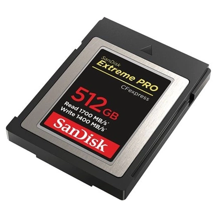 SANDISK Extreme Pro CFEXPRESS 512 GB Type B 1700/1200 MB/s (183595)