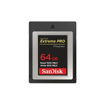 SANDISK Extreme Pro CFEXPRESS 64GB,1500/800 MB/s