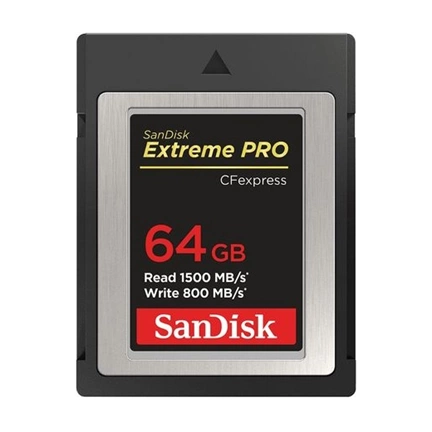 SANDISK Extreme Pro CFEXPRESS 64 GB Type B 1500/800 MB/s
