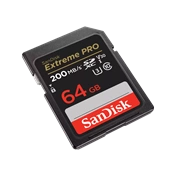 SANDISK Extreme Pro SDXC 200/90MB/s UHS-I U3 V30 64GB