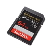 SANDISK Extreme Pro SDXC 200/90MB/s UHS-I U3 V30 64GB