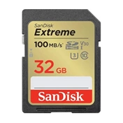 SANDISK Extreme SDHC 100/60MB/s UHS-I U3 V30 32GB