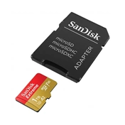 SANDISK Extreme microSDXC + adapter 1TB UHS-I 160MB/s A2 C10 V30 U3
