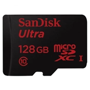 SANDISK MICROSD ULTRA ANDROID KÁRTYA 128GB, 80MB/s CL10 UHS-I