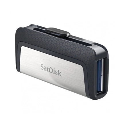 SANDISK MOBIL MEMÓRIA "DUAL DRIVE" USB3.1+TYPE C, 64GB, 150MB/s