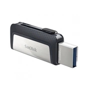 SANDISK MOBIL MEMÓRIA "DUAL DRIVE" USB3.1+TYPE C, 64GB, 150MB/s