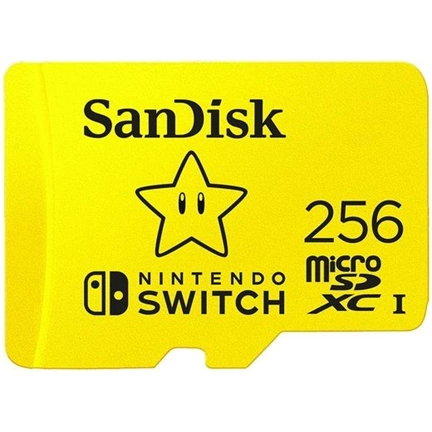 SANDISK MicroSDXC 256GB Nintendo Switch (183573)
