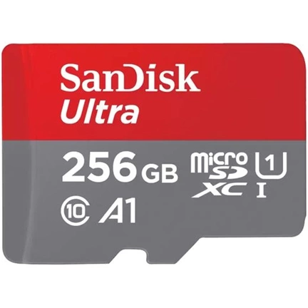 SANDISK Ultra MicroSDXC CL10 A1 120MB/s 256GB + Android app + adapter (186507) SANDISK Ultra MicroSDXC CL10 A1 120MB/s 256GB + Android app + adapter (186507)
