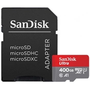 SANDISK Ultra MicroSDXC CL10 A1 120MB/s 400GB + adapter