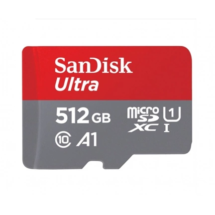 SANDISK Ultra MicroSDXC CL10 A1 120MB/s 512GB