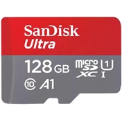 SANDISK Ultra MicroSDXC CL10 A1 140MB/s 128GB + adapter (215427)