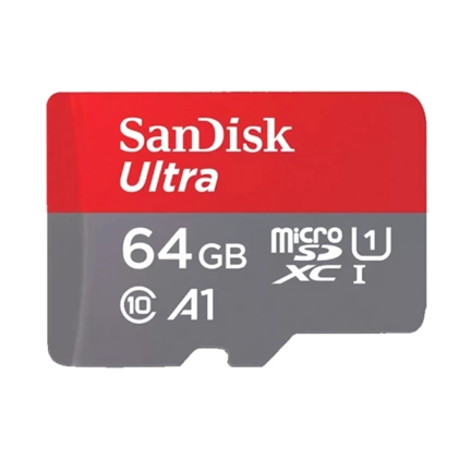 SANDISK Ultra MicroSDXC CL10 A1 140MB/s 64GB + adapter (215421)