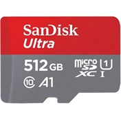 SANDISK Ultra MicroSDXC  + adapter 512GB CL10 U1 A1