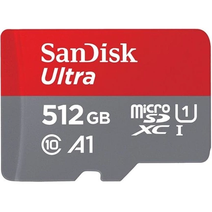 SANDISK Ultra MicroSDXC  + adapter 512GB CL10 U1 A1