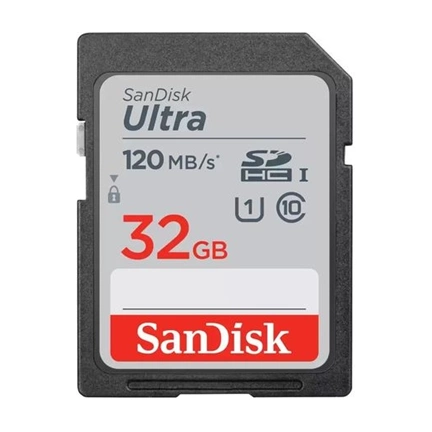 SANDISK Ultra SDHC 32GB UHS-I CL10 120MB/s (186496)