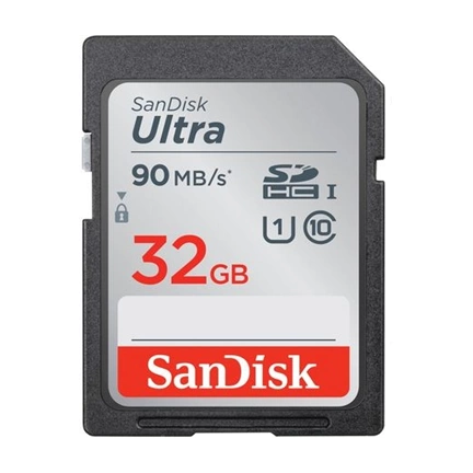 SANDISK Ultra SDHC 32GB UHS-I CL10 90MB/s