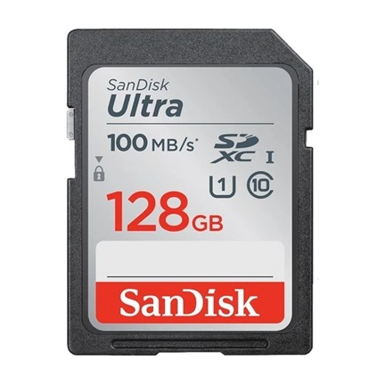 SANDISK Ultra SDXC 128GB UHS-I CL10 100MB/s