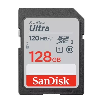 SANDISK Ultra SDXC 128GB UHS-I CL10 120MB/s