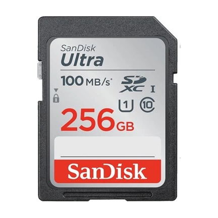 SANDISK Ultra SDXC 256GB UHS-I CL10 100MB/s