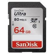SANDISK Ultra SDXC 64GB UHS-I CL10