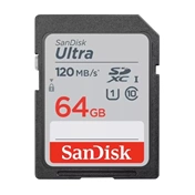 SANDISK Ultra SDXC 64GB UHS-I CL10 120MB/s