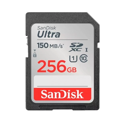 SANDISK Ultra SDXC UHS-I CL10 150MB/s 256GB