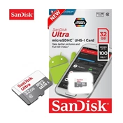 SANDISK Ultra microSDHC UHS-I 100MB/s 32GB