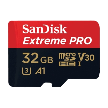 SANDISK microSDXC Extreme PRO 32GB UHS-I 100MB/s A1 C10 V30 U3