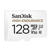 SANDISK microSDXC High Endurance 128GB 100MB/s C10 U3 V30 UHS-I +Adapt.