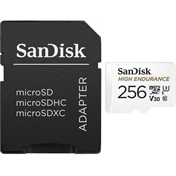 SANDISK microSDXC High Endurance 256GB 100MB/s C10 U3 V30 UHS-I +Adapt. (183568) SANDISK microSDXC High Endurance 256GB 100MB/s C10 U3 V30 UHS-I +Adapt. (183568)