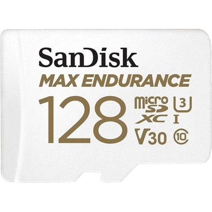 SANDISK microSDXC Max Endurance 128GB C10 U3 V30